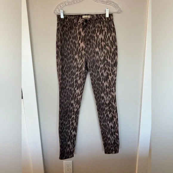 L'AGENCE Leopard Print Ankle Pants - Picture 2 of 8